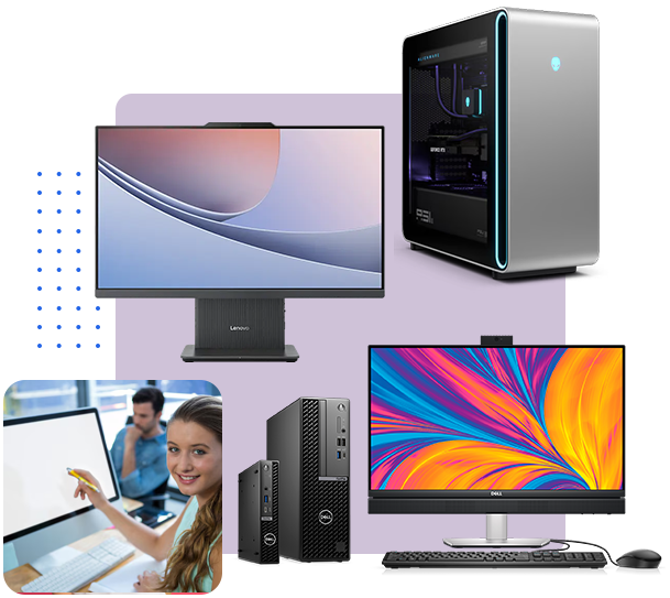 New desktop computers for sale in Coimbatore by Roots System